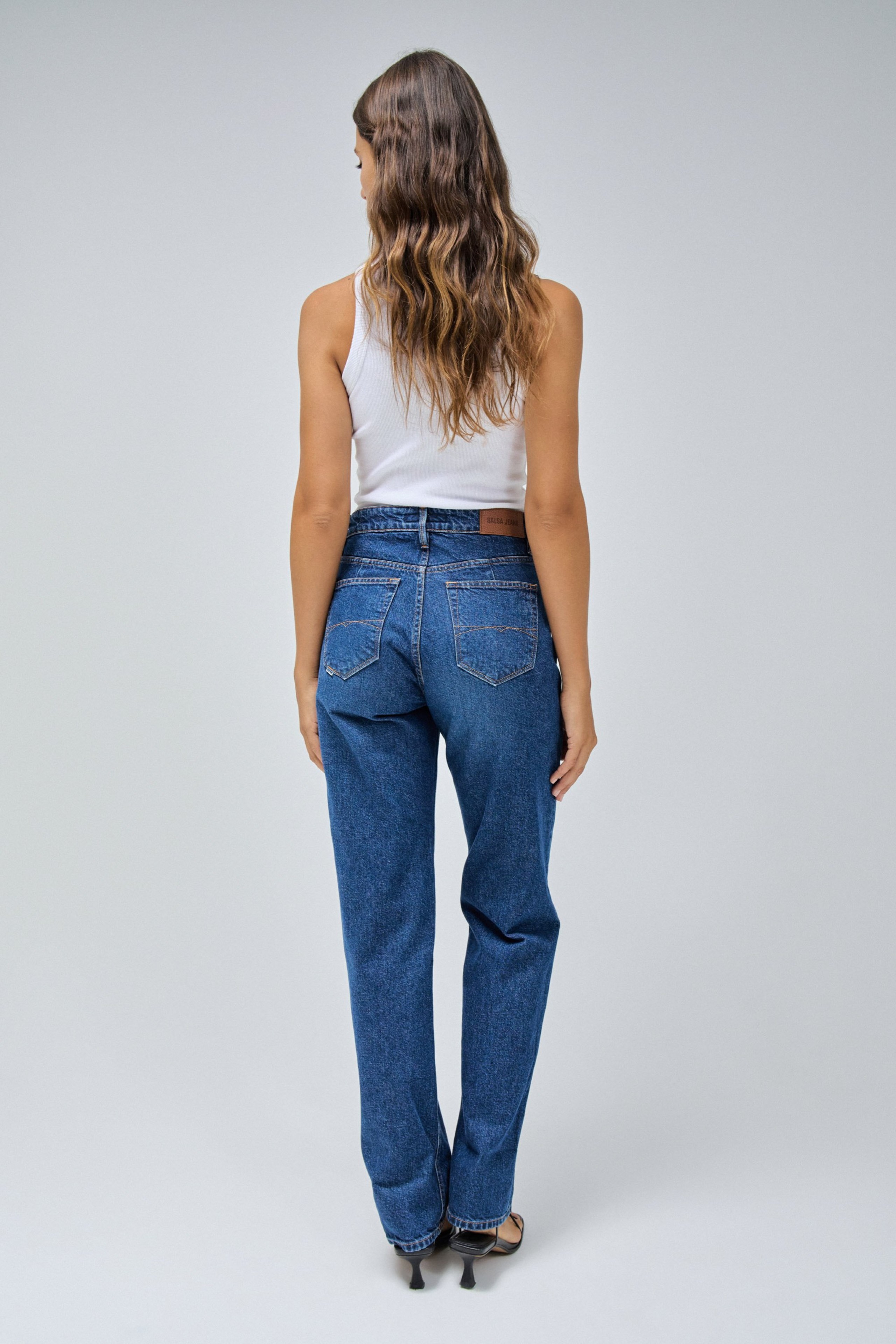 Vaqueros Salsa Mujer Push Up Salsa Jeans VAQUEROS STRAIGHT VINTAGE
