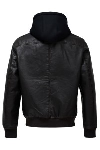 BLOUSON EFFET CUIR