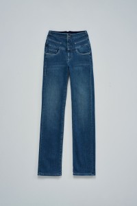 DIVA PUSH IN STRAIGHT JEANS