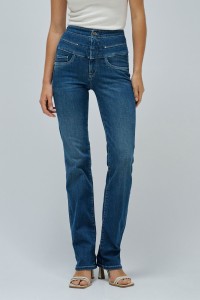 DIVA PUSH IN STRAIGHT JEANS