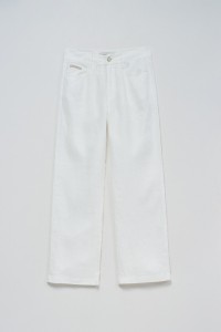 HOSE STRAIGHT AUS LEINEN