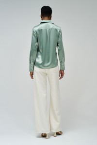 CHEMISE EN SATIN