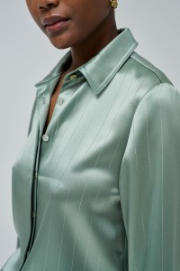 CHEMISE EN SATIN