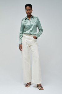 CHEMISE EN SATIN