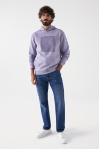 SWEAT  CAPUCHE  IMPRIM