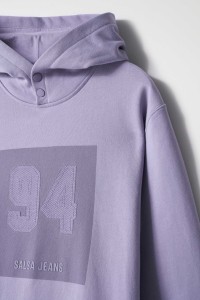 SWEAT  CAPUCHE  IMPRIM