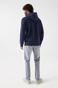 SWEAT  CAPUCHE  IMPRIM