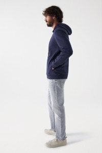 SWEAT  CAPUCHE  IMPRIM
