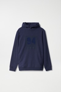 SWEAT  CAPUCHE  IMPRIM