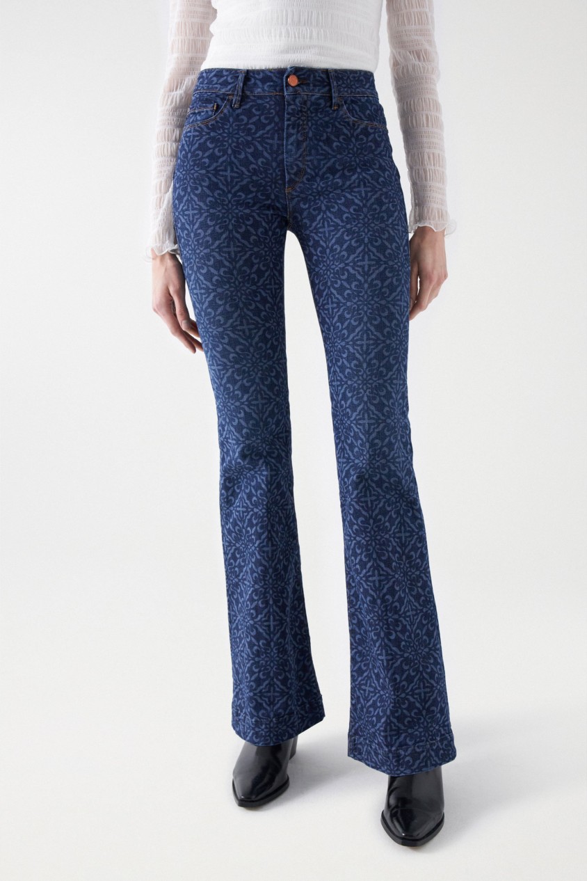 JEANS DESTINY PUSH UP FLARE  IMPRIM LASER