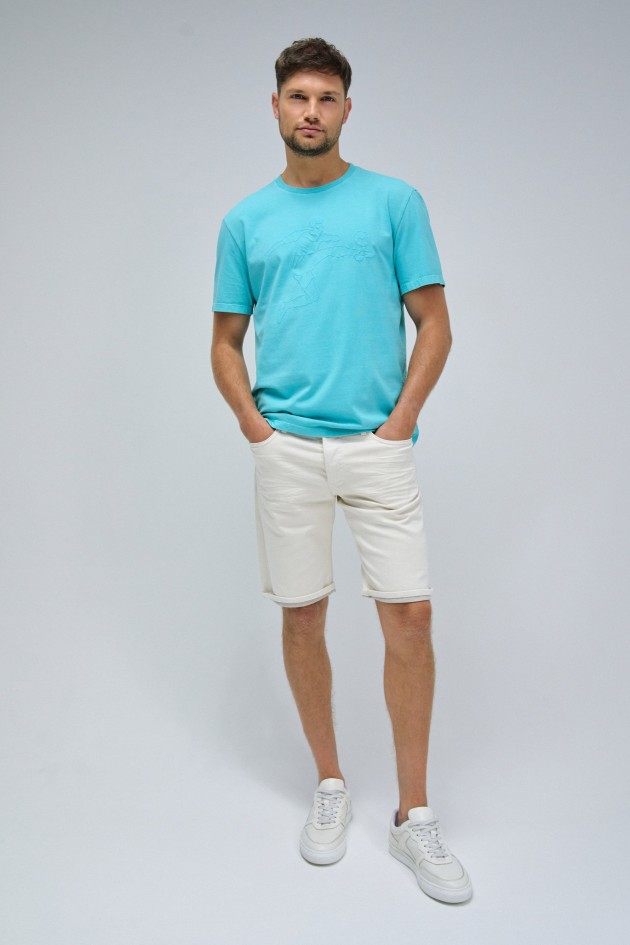 FOOTBALL T-SHIRT WITH FRONT PRINT