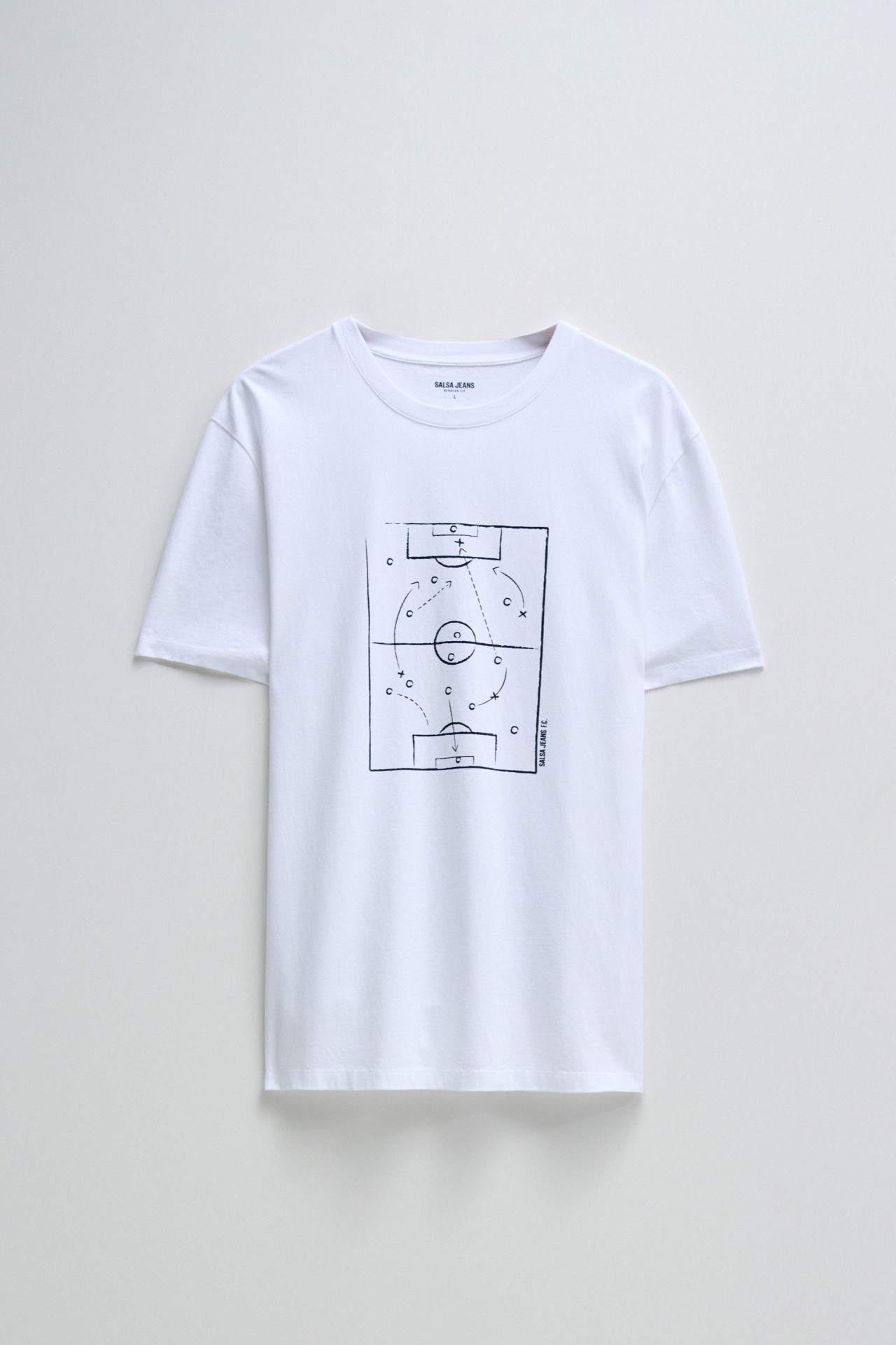 T-SHIRT DE FOOTBALL À IMPRIMÉ FRONTAL