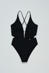 MAILLOT DE BAIN EN MAILLE TEXTURE