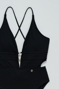 MAILLOT DE BAIN EN MAILLE TEXTURE