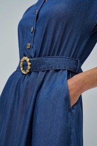 VESTIDO EM LIGHTDENIM