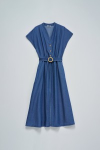 VESTIDO EM LIGHTDENIM