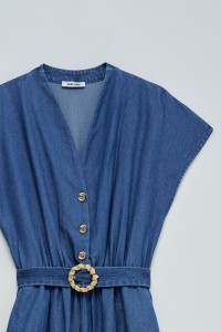 VESTIDO EM LIGHTDENIM