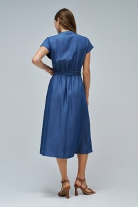 VESTIDO EM LIGHTDENIM