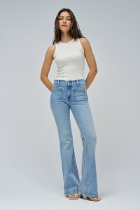DESTINY PUSH UP FLARE JEANS