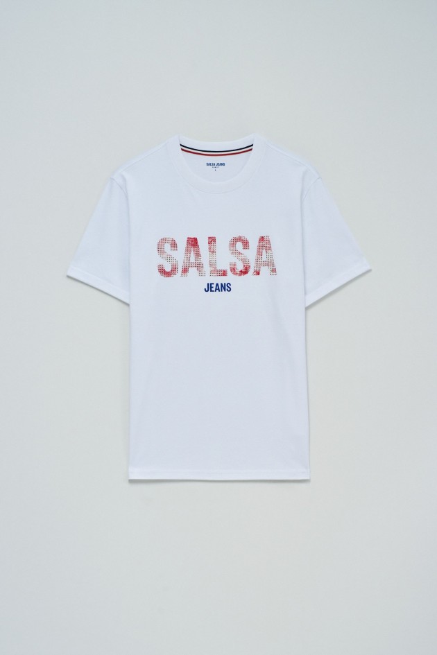 T-SHIRT MIT BRANDING