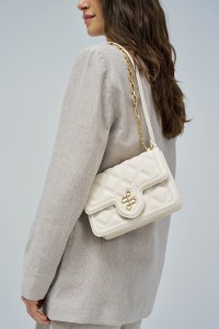 PADDED BAG LEATHER EFFECT