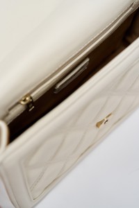 PADDED BAG LEATHER EFFECT