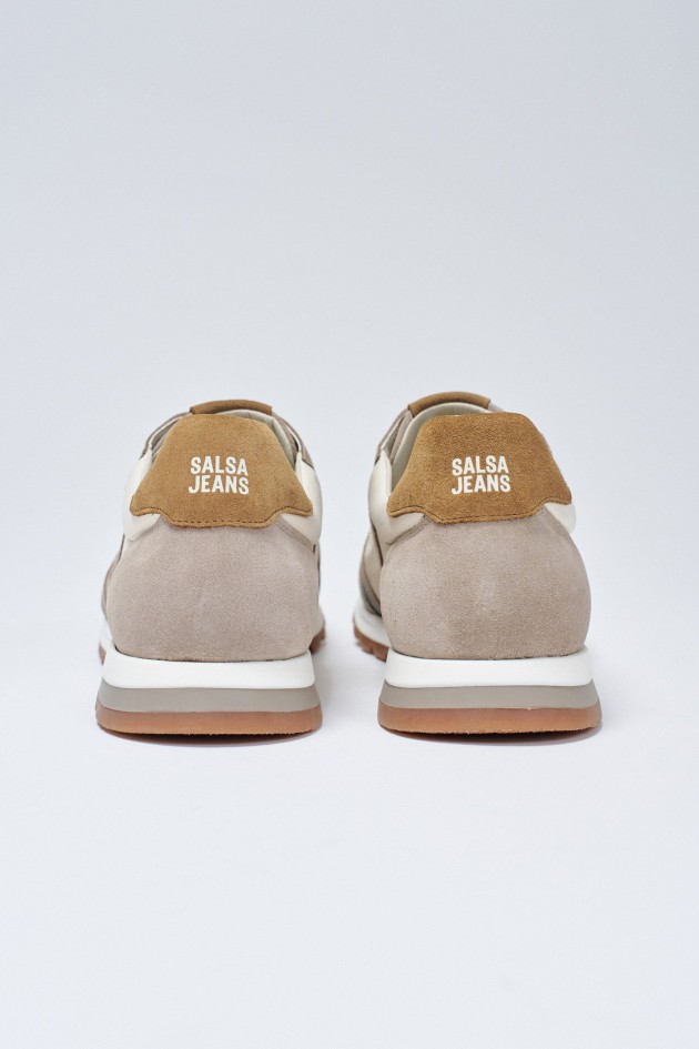 LEATHER TRAINERS