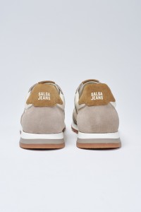 BASKETS EN CUIR