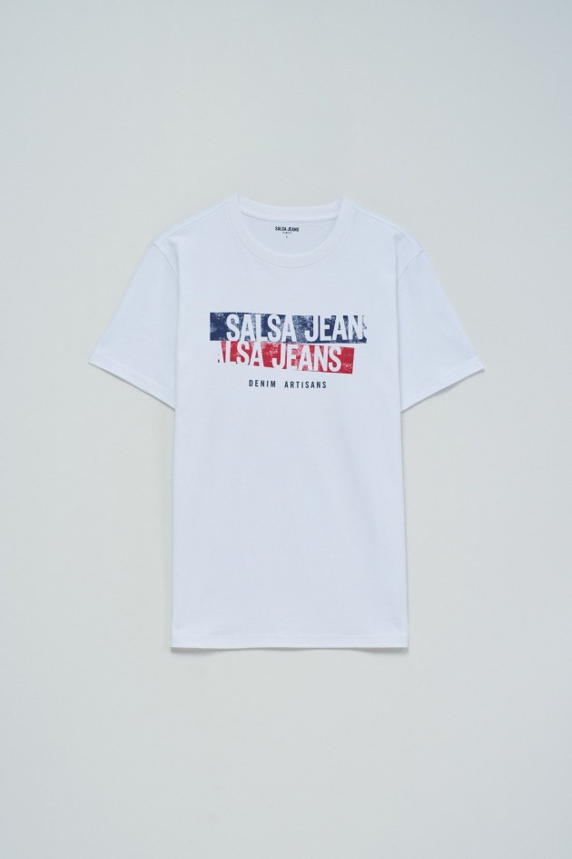 T-SHIRT MIT BRANDING