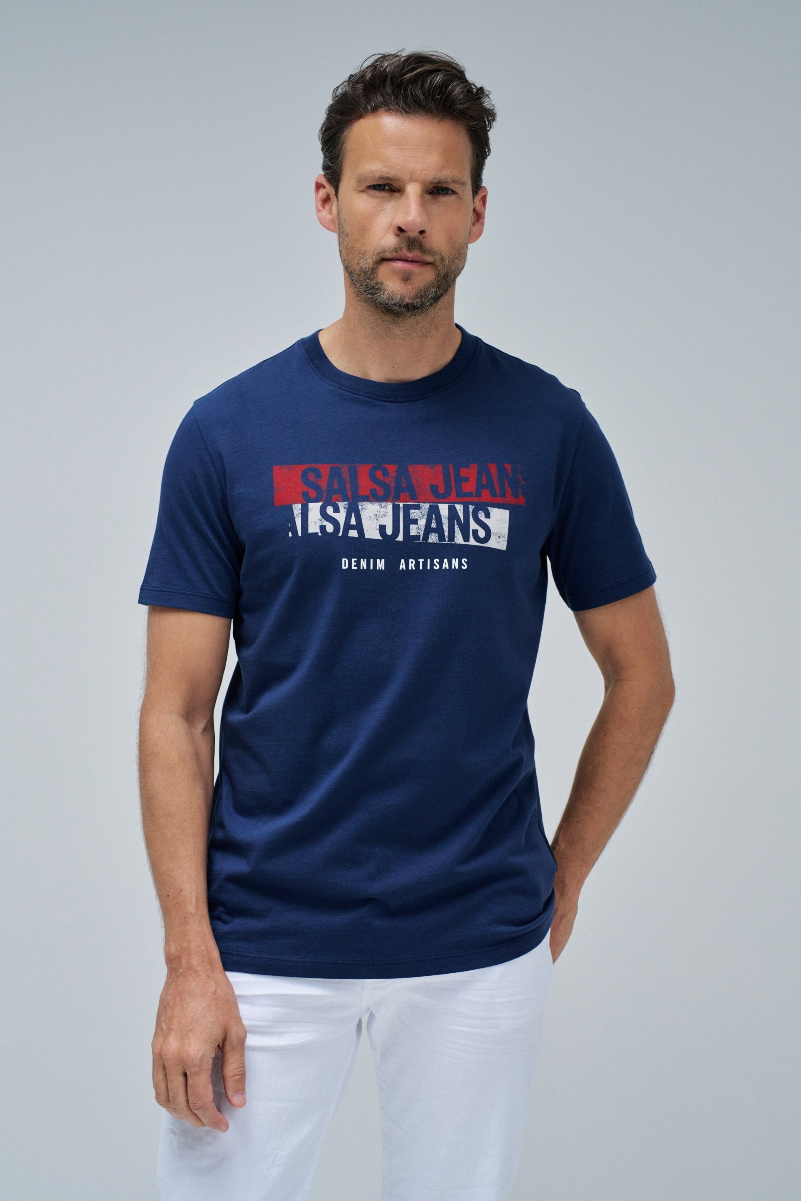 T-SHIRTS SLIM SALSA JEANS