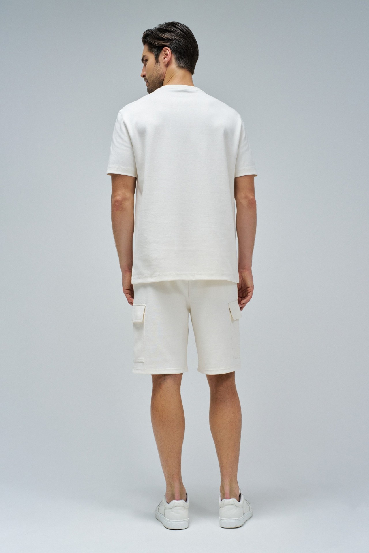 T-SHIRT WITH EMBOSSED BRANDING