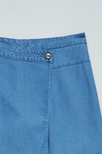 SKORT EM LIGHTDENIM