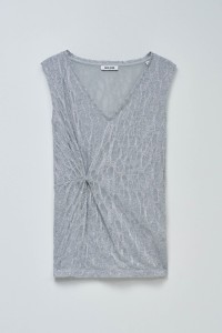 HAUT EN MAILLE AVEC BRILLANCE