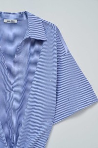BLOUSE WITH BOW AT THE HEM