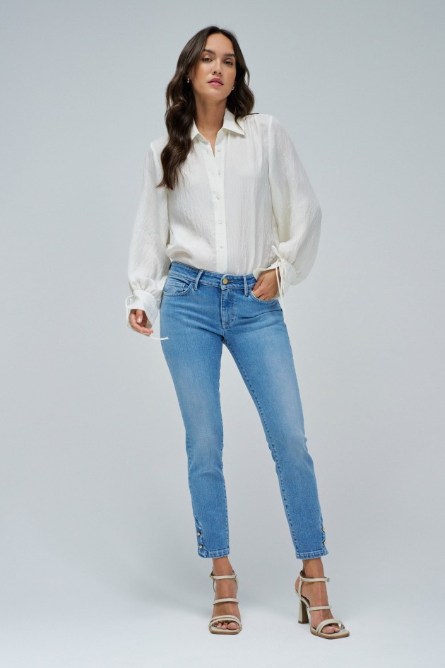 WONDER PUSH UP CROPPED SKINNY JEANS