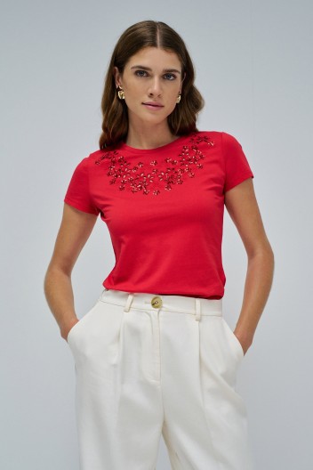SALSA JEANS 売れ筋商品|||サルサジーンズ Tシャツ トップス レディース Tops Green Women's Tops and T-Shirts - SALSA JEANS