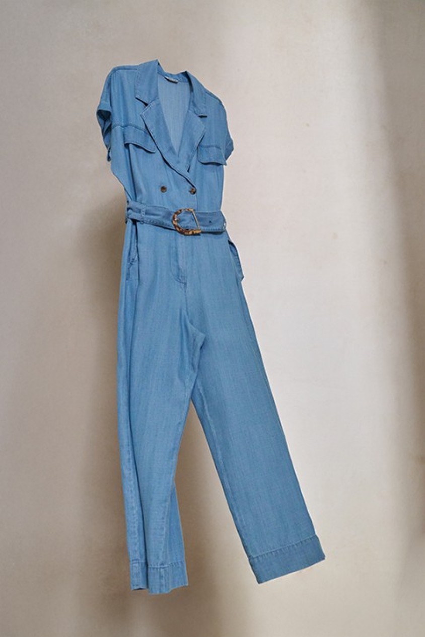 JUMPSUIT IN LIGHTDENIM