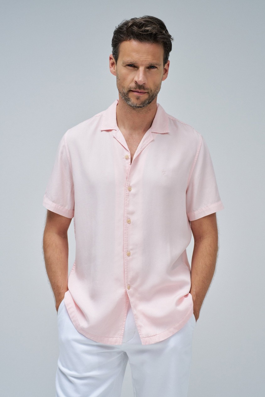 CAMISA EM DENIM LEVE