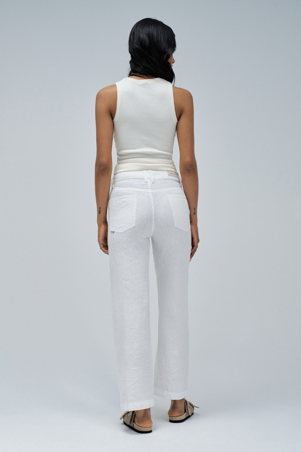 TROUSERS STRAIGHT IN LINEN