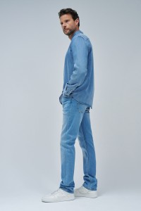 SHIRT IN LIGHTDENIM