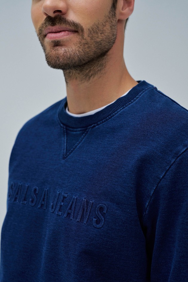 SWEATSHIRT MIT BRANDING