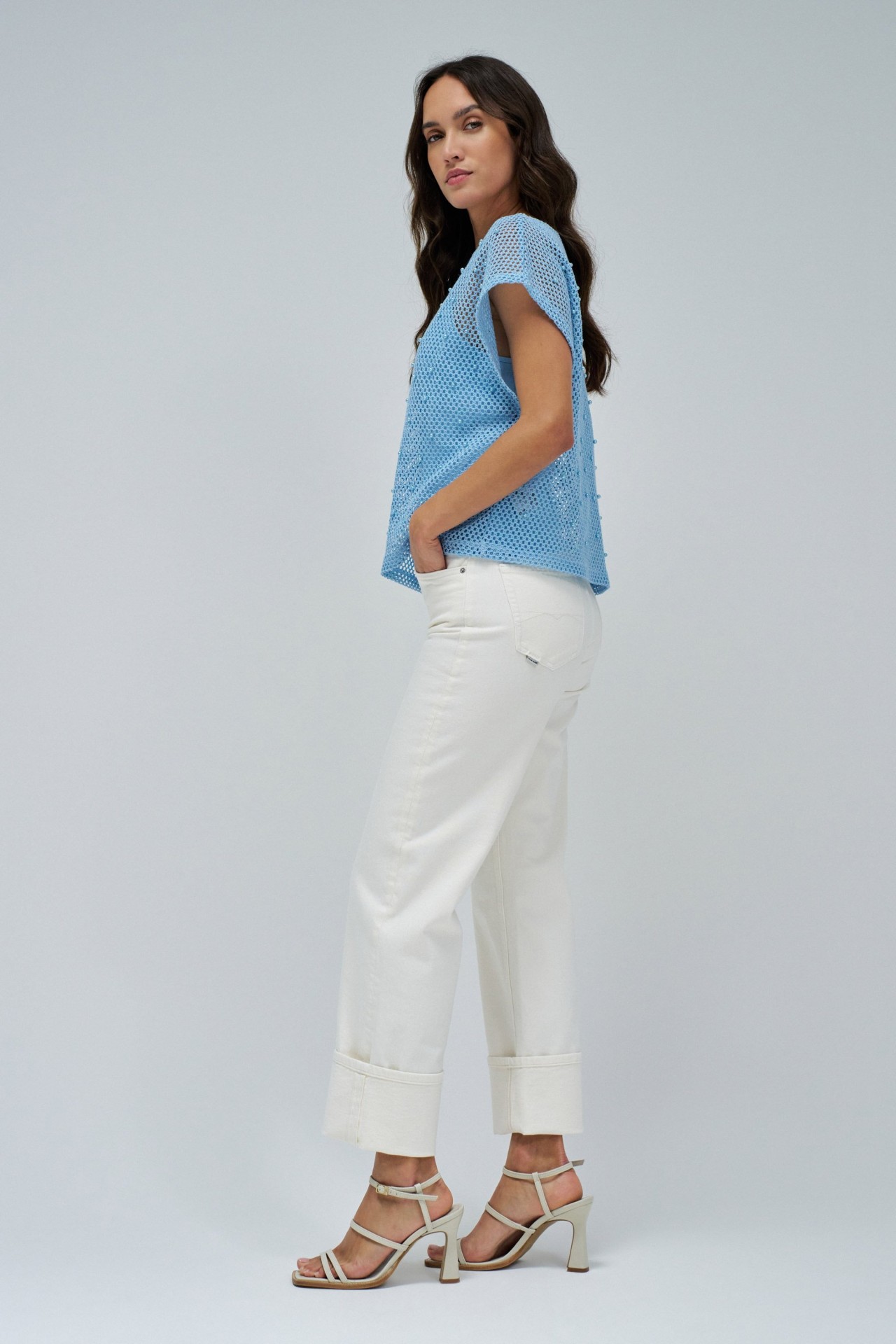 T-SHIRT EN CROCHET
