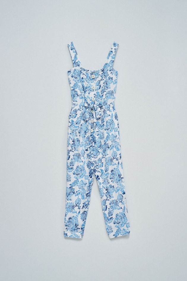 BLUMENMUSTER JUMPSUIT