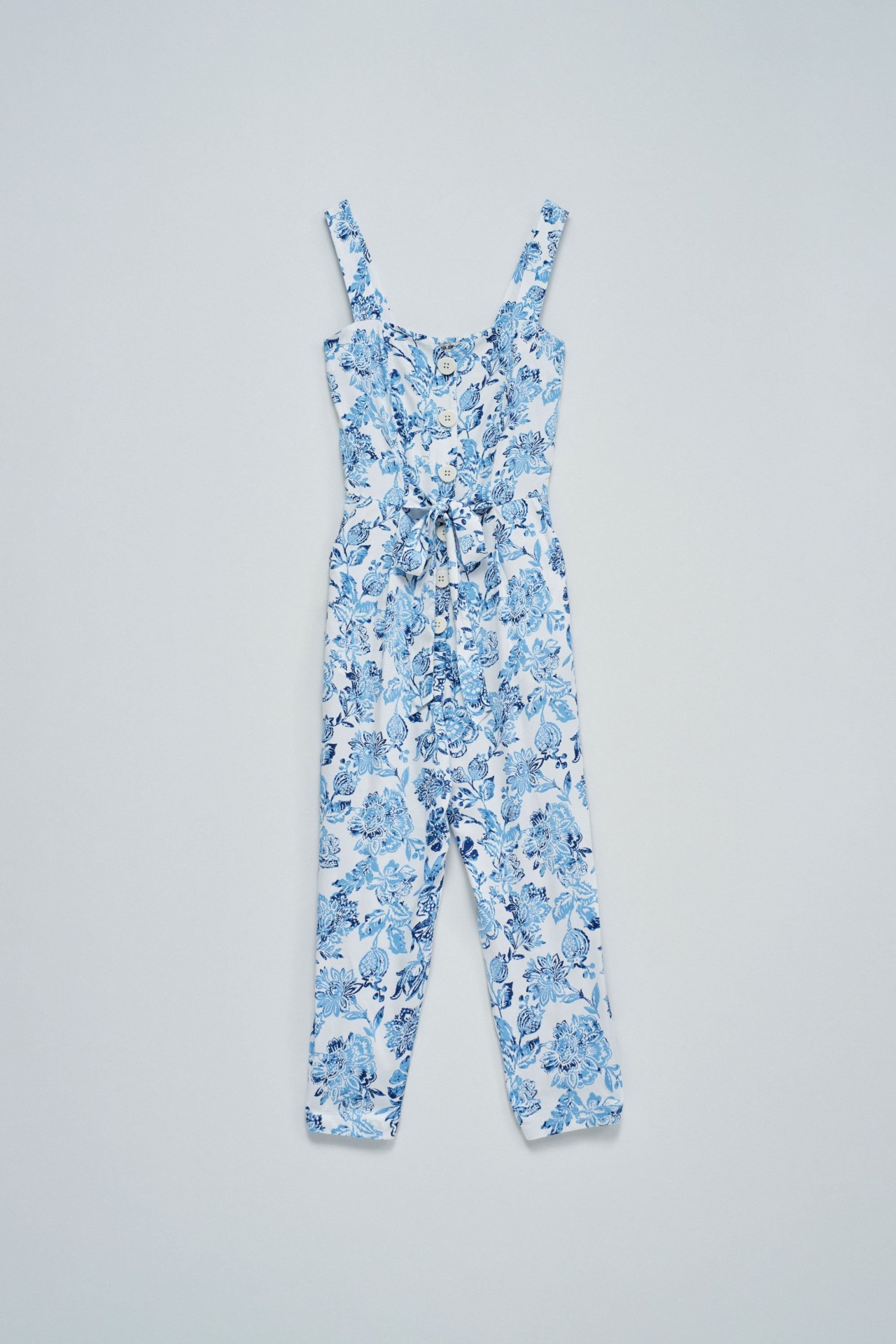 FLORAL PRINT JUMPSUIT