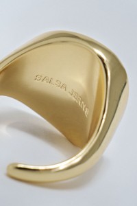 VERSTELLBARER RING MIT PERLMUTT