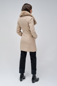 GRACE COAT MIT FELL