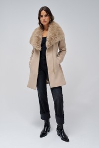 GRACE COAT MIT FELL