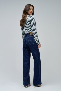 FAITH PUSH IN WIDE JEANS