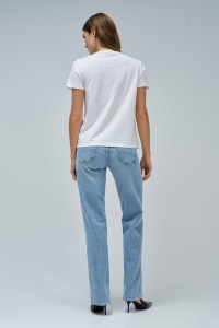 T-SHIRT AVEC PERLES