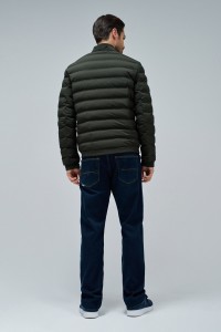 CASACO PUFFER COM BOLSOS